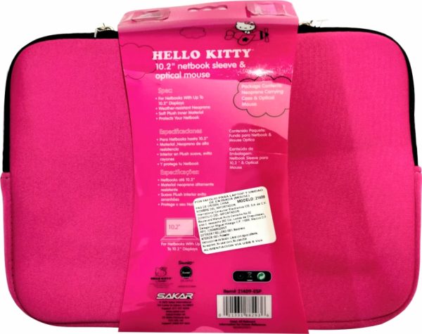 Funda SAKAR HELLO KITTY 10.2" para Netbook + 1 Mouse óptico - Imagen 2