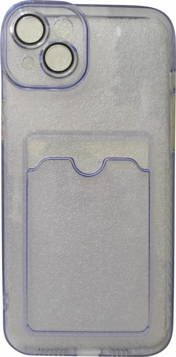 Funda Acrigel con Tarjetero para Iphone 15