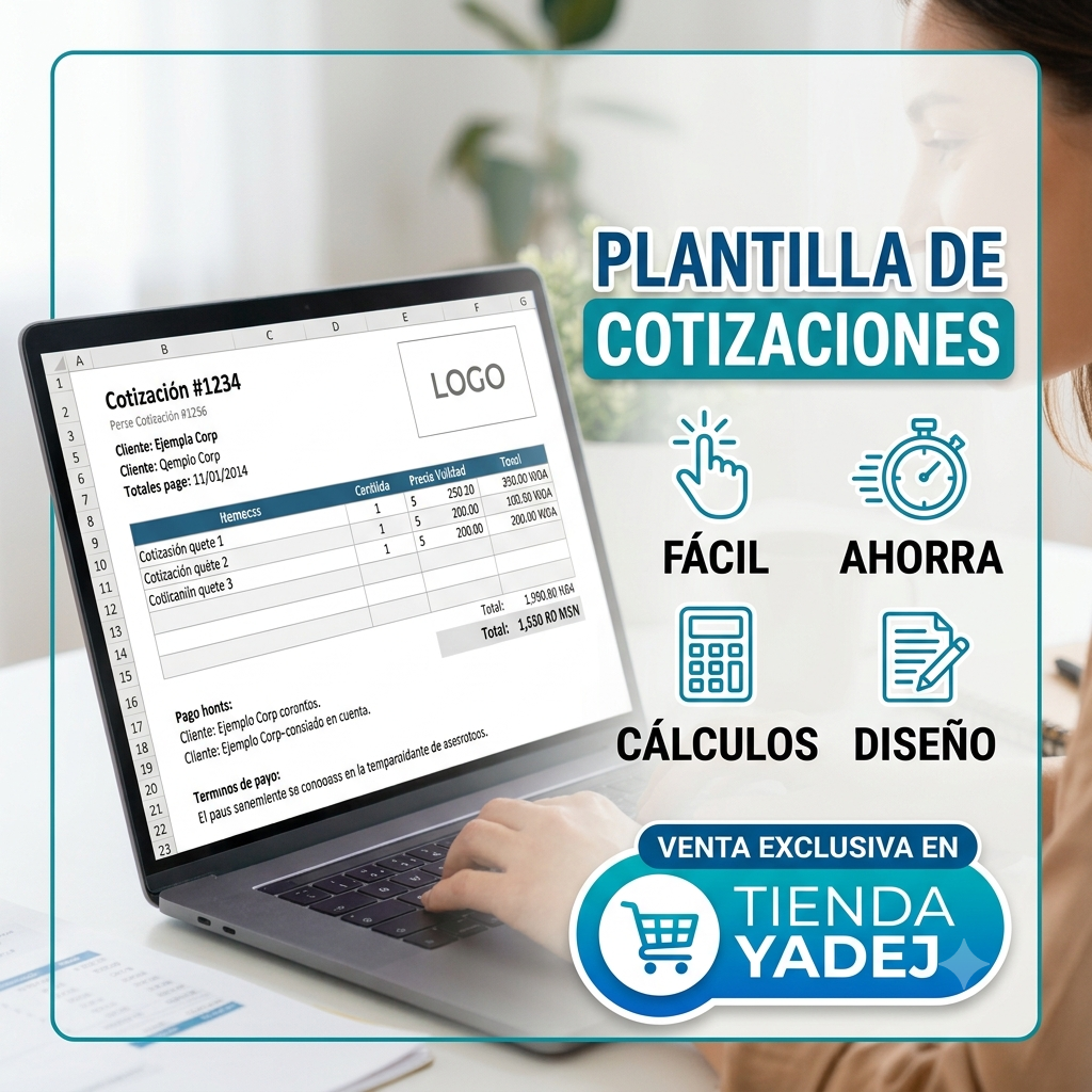 Cotización Profesional - Plantilla de Excel